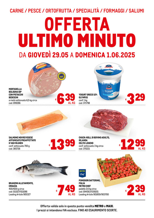 Offerte freschissimi
