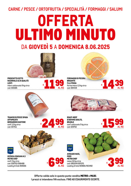 Offerte freschissimi