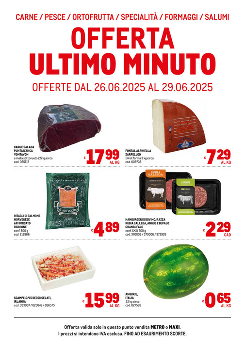 Offerte freschissimi