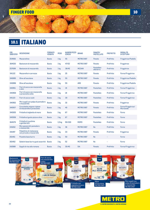 Catalogo Surgelati 2025 - Pagina 77