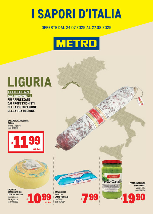 Sapori d'Italia - Liguria