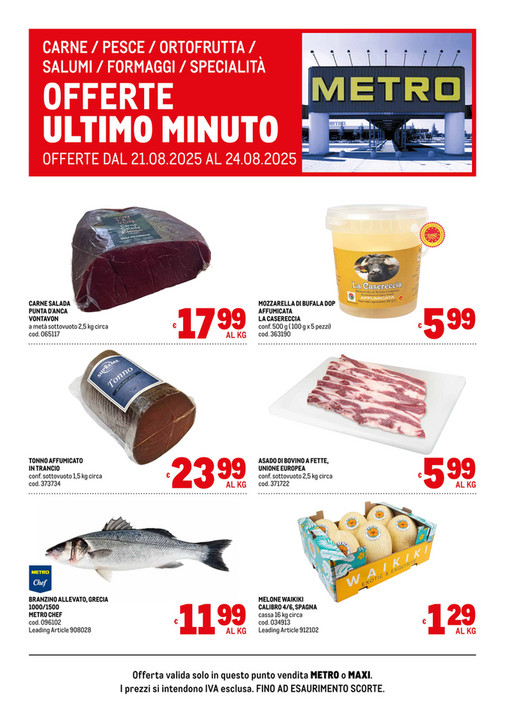 Offerte freschissimi