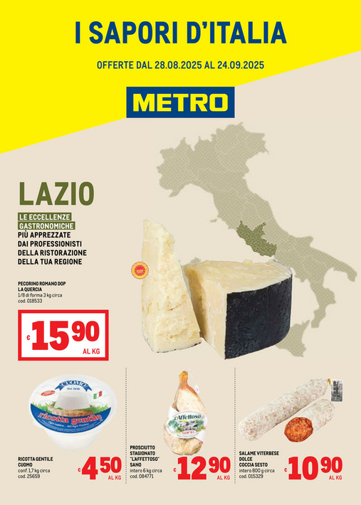 Sapori d'Italia - Lazio