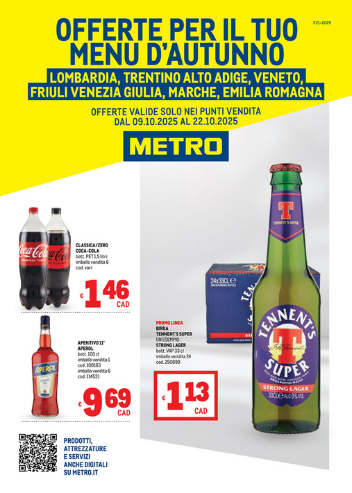 Offerte Menù d'Autunno - Area 1
