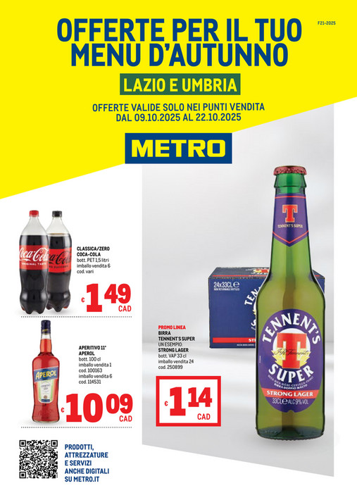 Offerte Menù d'Autunno - Area 3