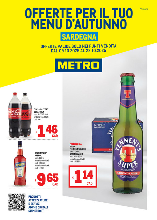 Offerte Menù d'Autunno - Area 4