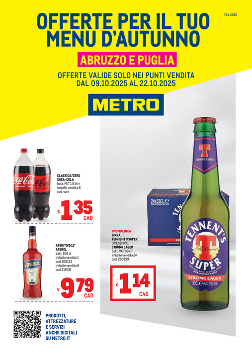 Offerte Menù d'Autunno - Area 5
