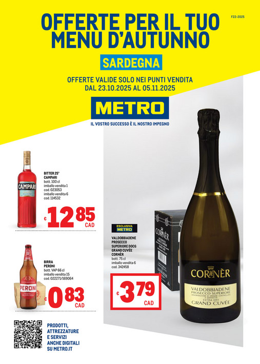 Offerte Menù d'Autunno - Area 4