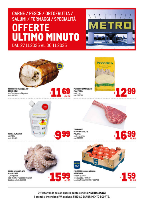 Offerte freschissimi