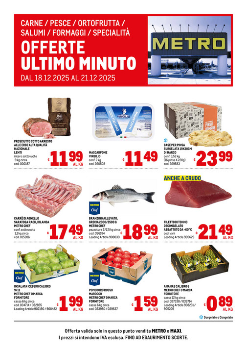 Offerte freschissimi