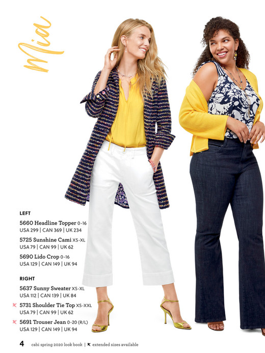 Cabi - Spring 2020 Look Book - Page 6-7