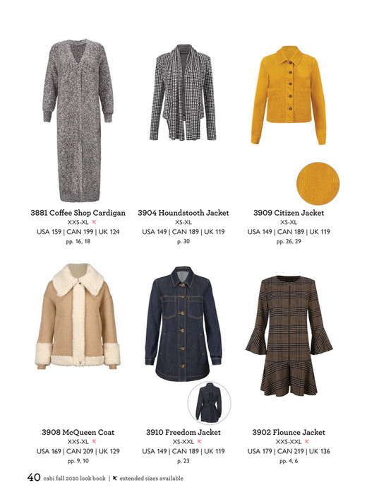 Cabi - Fall 2020 Look Book - Page 42-43