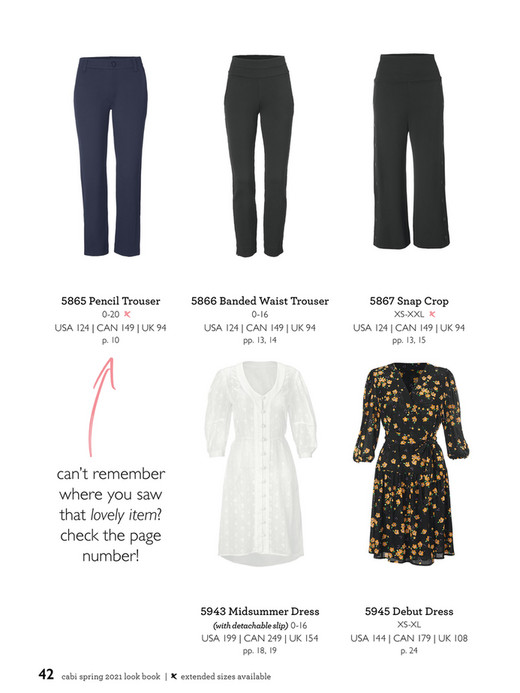 Cabi Spring 2021 Look Book Page 4445