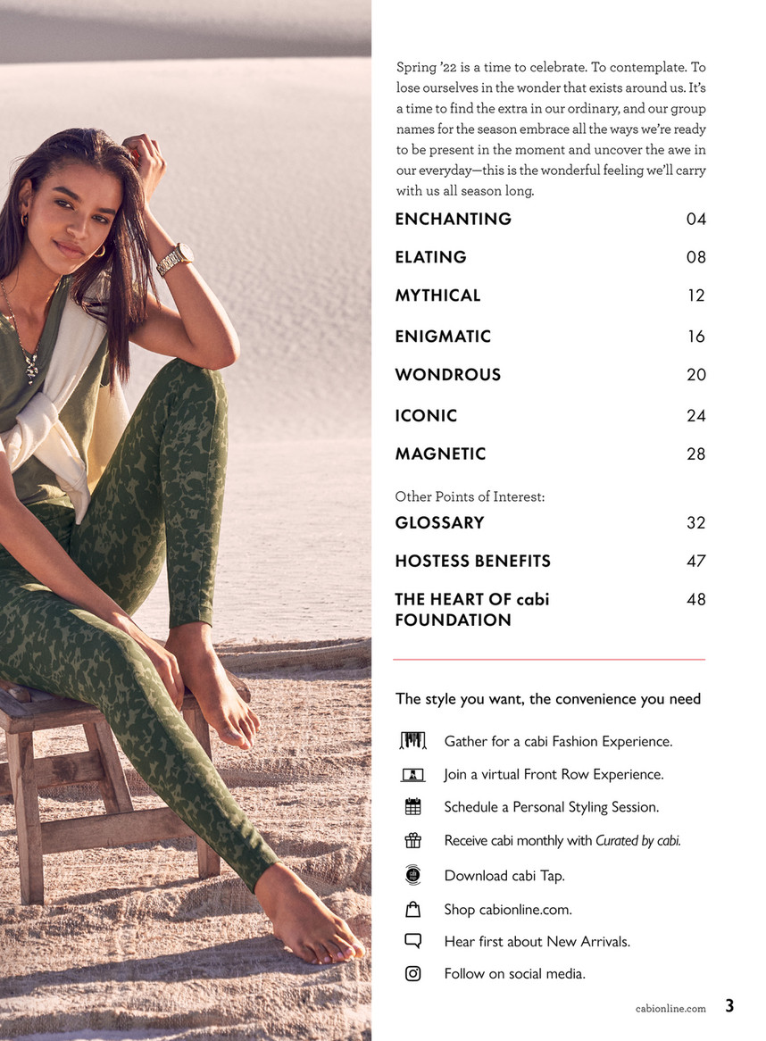 Cabi - Spring 2022 Look Book - Page 18-19