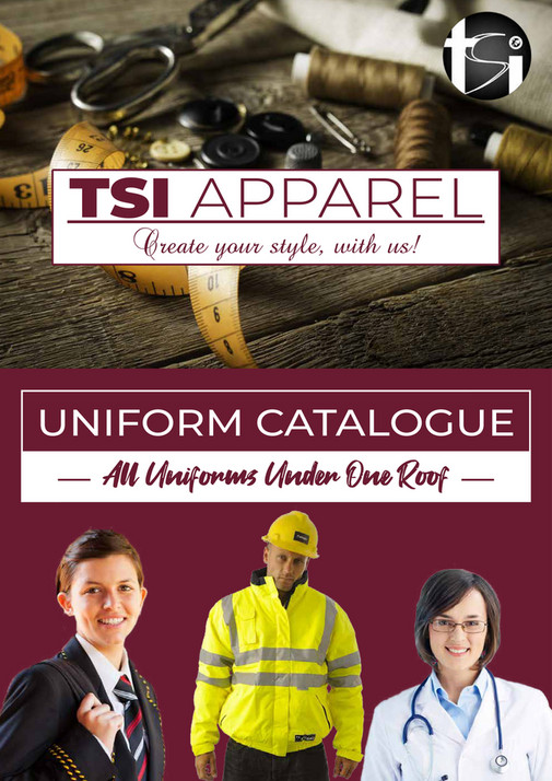 TSI Apparel Uniform Catalogue Page 1 Created with