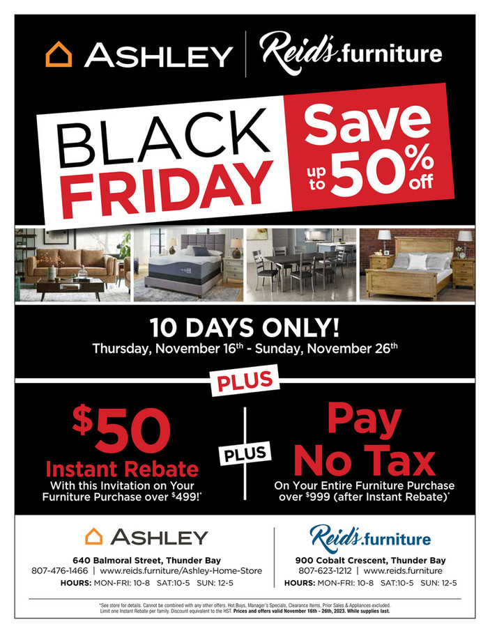 Black friday clearance ashley furniture 2019