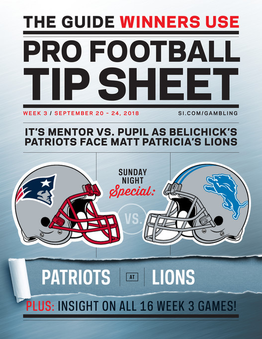 Weekly Tip Sheet: The Complete Printable Betting Guide to NFL Week