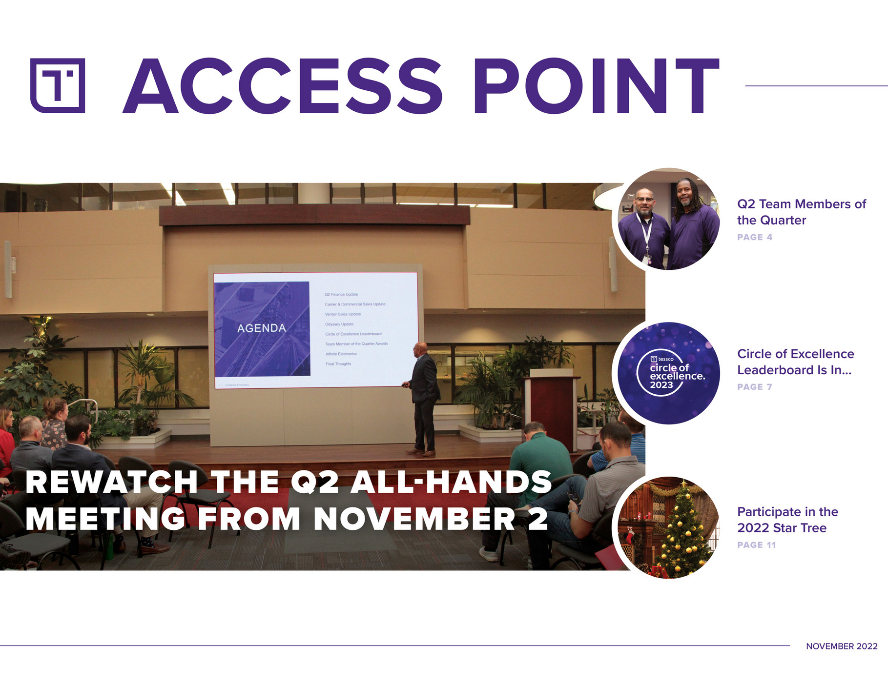 Tessco Technologies Access Point November 2022 Page 1