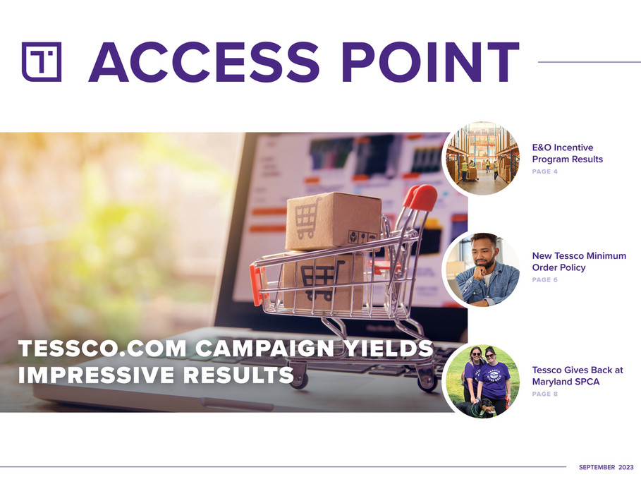 Tessco Technologies Access Point September 2023 Page 1
