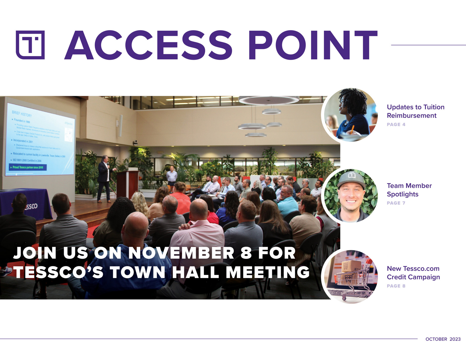 Tessco Technologies Access Point October 2023 Page 1