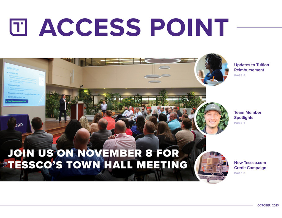 Tessco Technologies Access Point October 2023 Page 1