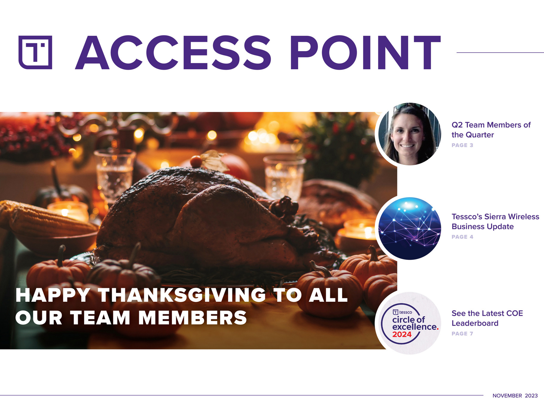 Tessco Technologies Access Point November 2023 Page 1