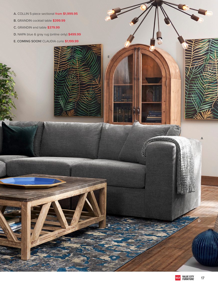 Value City Furniture Vcf Fall 2018 Look Book Page 18 19