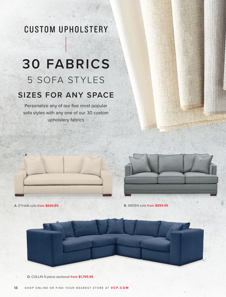 Moda Sofa Value City Baci Living Room