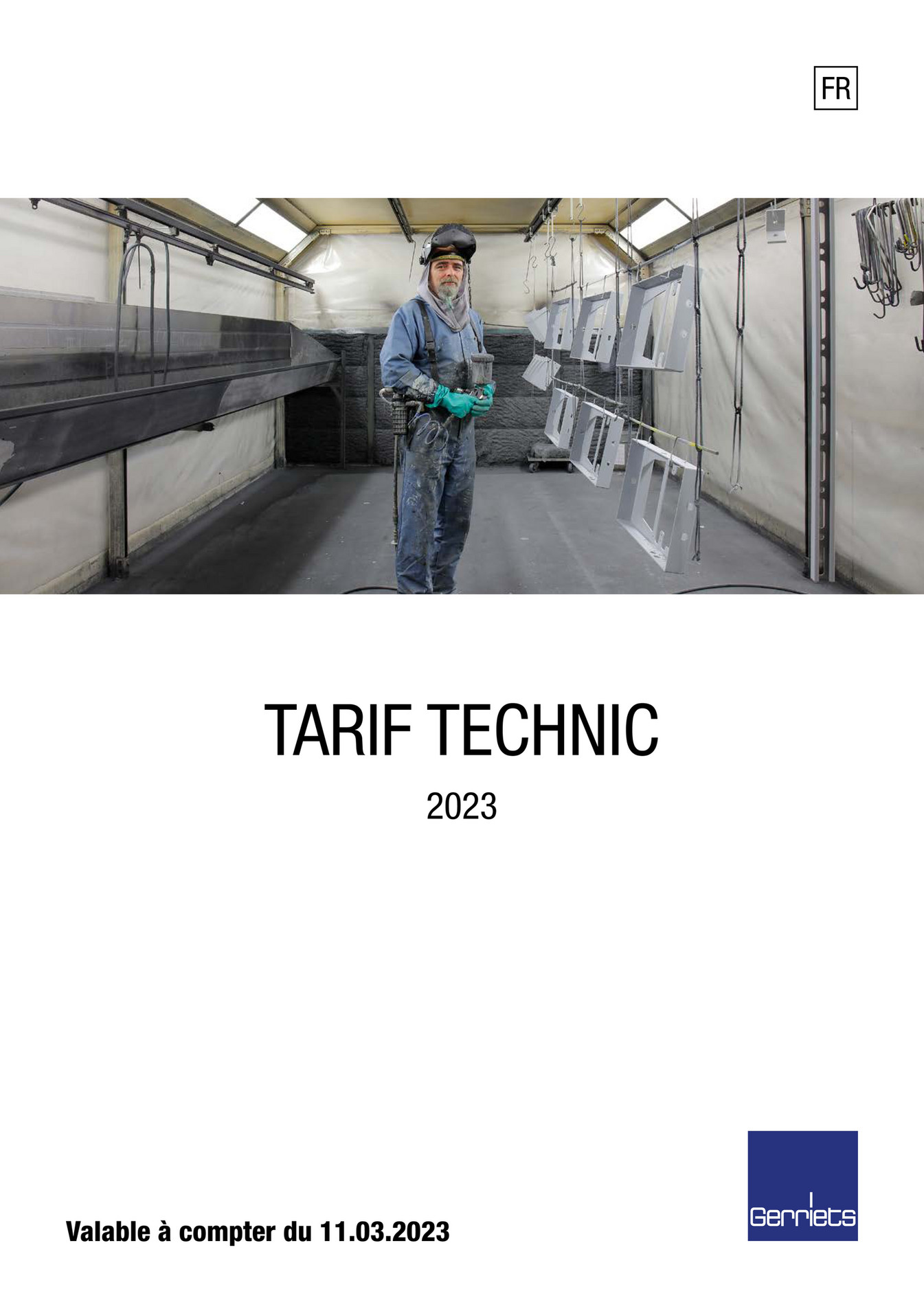 Gerriets GmbH - Tarif 2023 TECHNIQUE - FR - Page 1