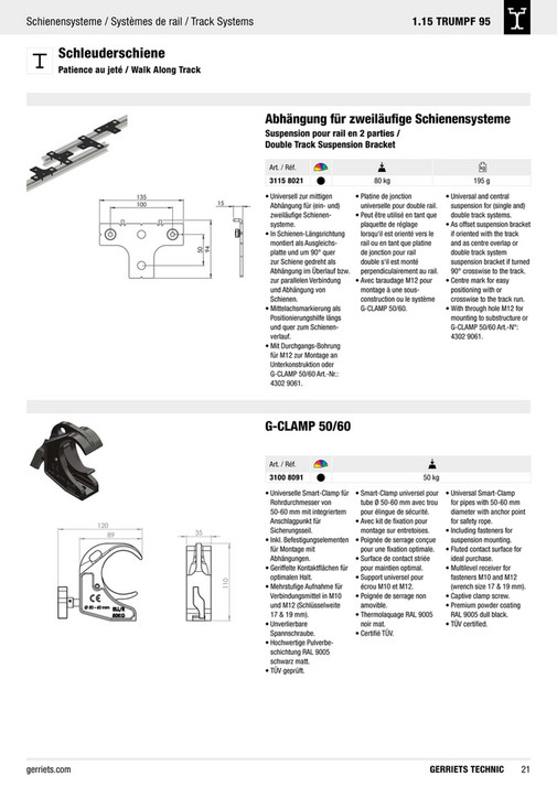 Gerriets Gmbh Trumpf Page