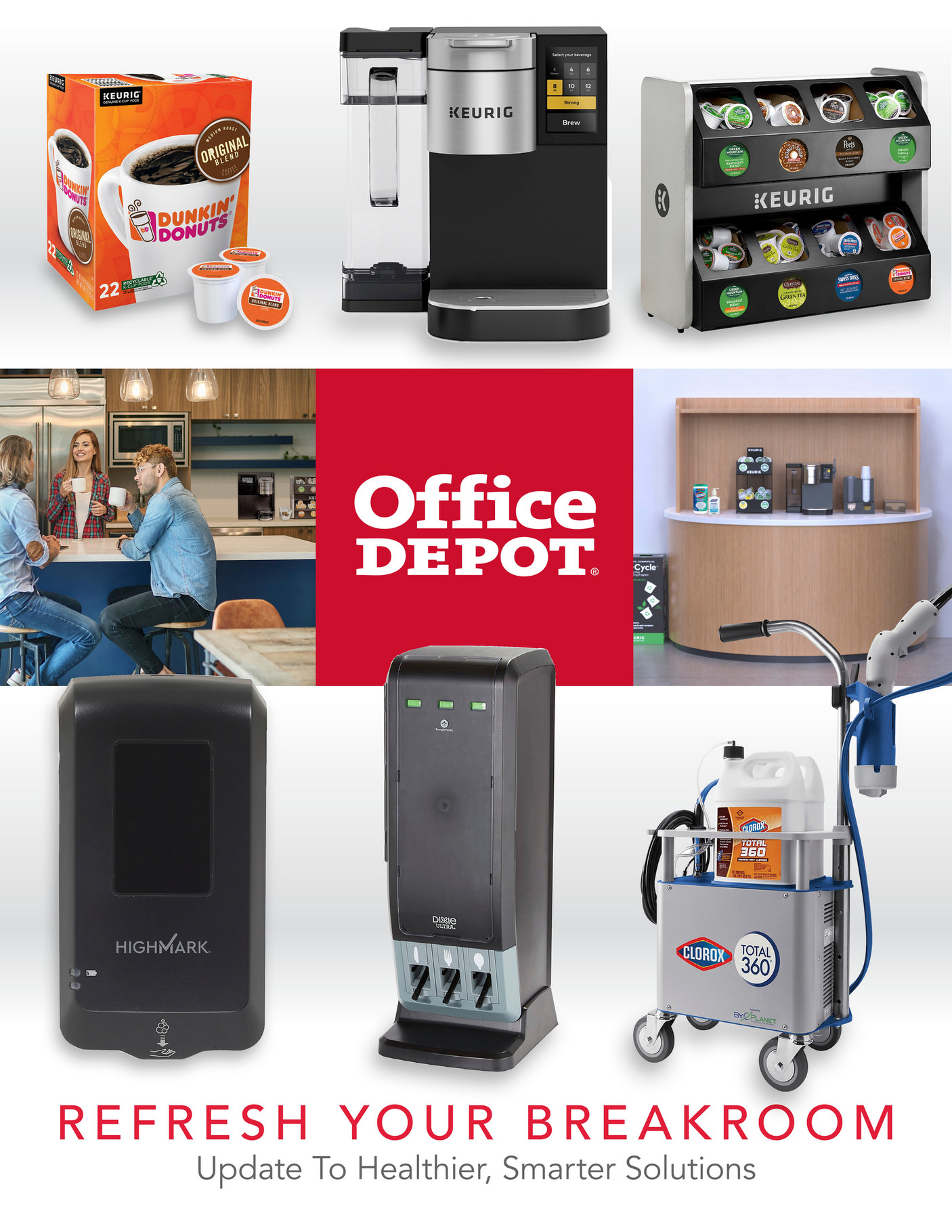 Office Depot Refresh Your Breakroom Page 1