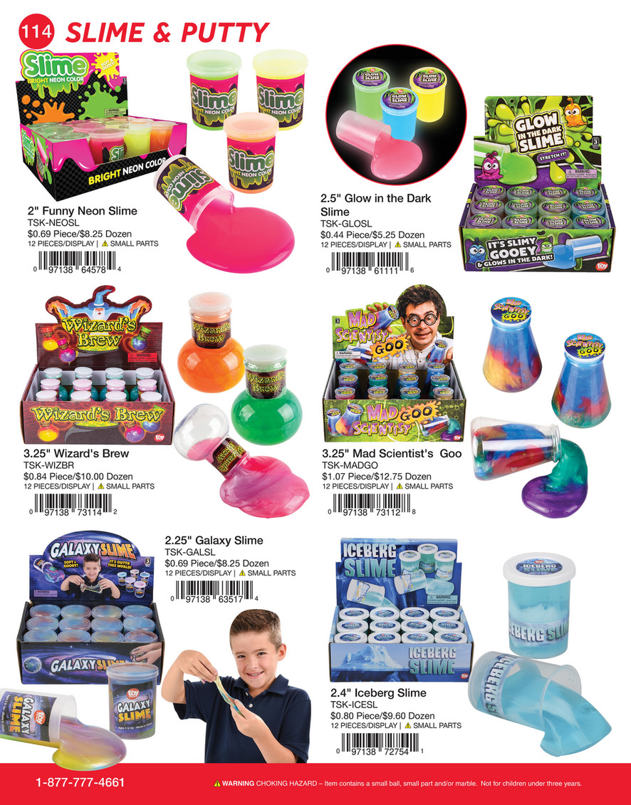 the toy network galaxy slime