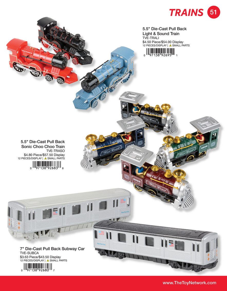 The Toy Network - The Toy Network Die-Cast Vehicles 2021 - 5.5