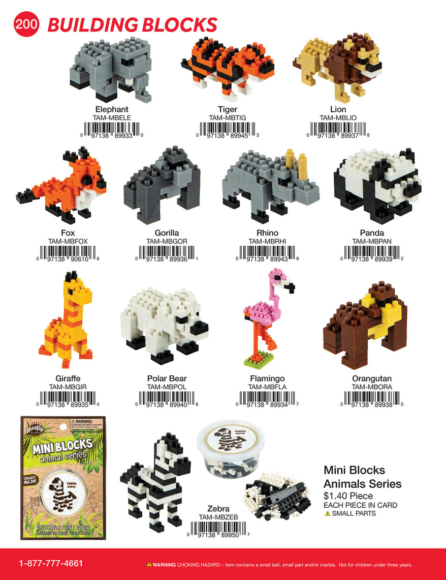 The Toy Network - Mainline 2024 - Mini Blocks Gorilla