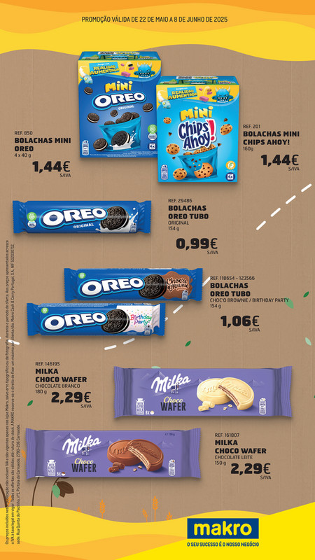 Monofolha Bolachas Mondelez