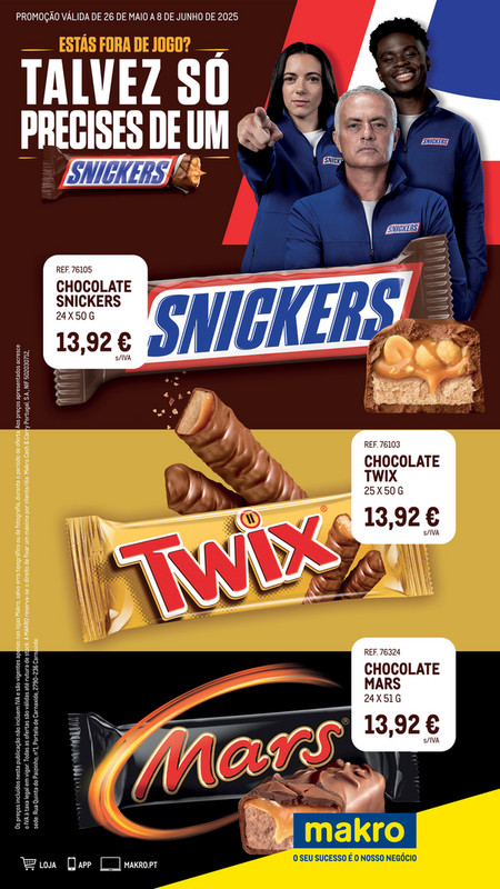Monofolha Chocolates Mondelez