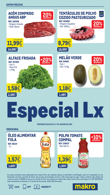 Especial Lx Semana 1 - Exclusivo Loja Alfragide