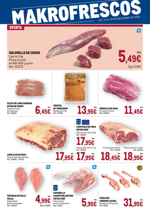 Makro Fresco Cataluña