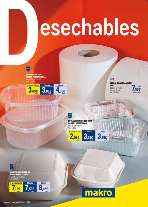 Catalogo Desechables Take Away Centro