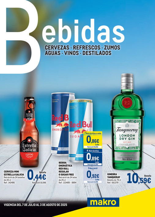 Bebidas Especial Verano Canarias