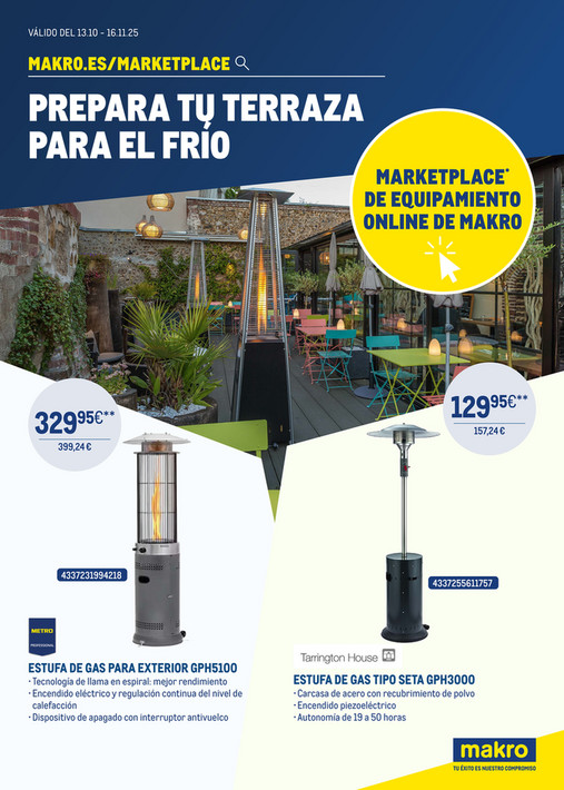 PREPARA TU TERRAZA PARA EL FRIO - Marketplace Online