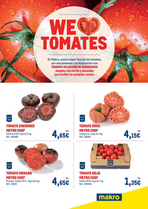 Especial Tomates  Sur