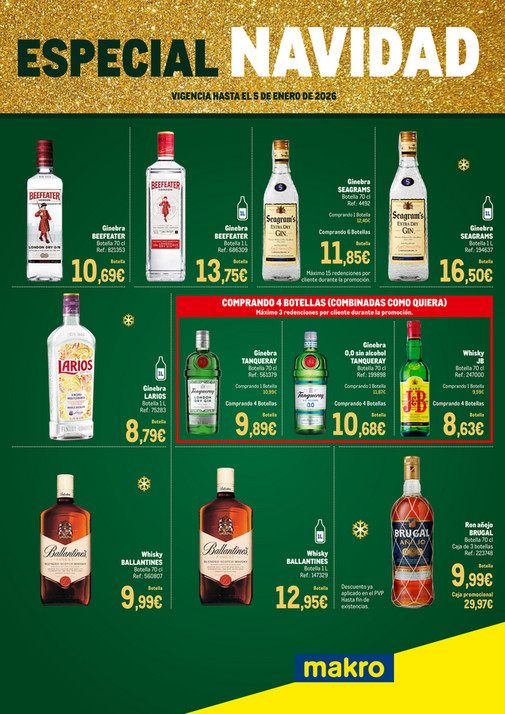 Especial Navidad Bebidas Cataluña