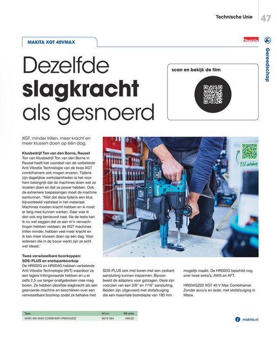 Technische Unie Technoscoop December 2023 / Januari 2024 Pagina 4647