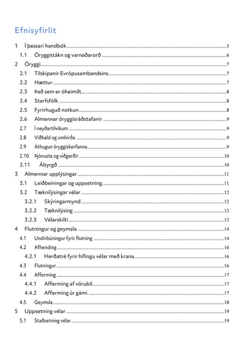 Curio - Notendahandbók_2011 - Page 4-5