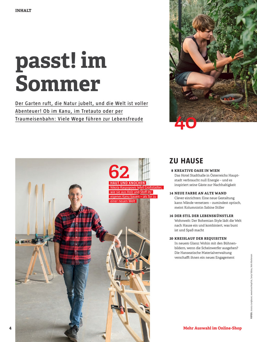 Bauhaus Passt Magazin September 2019 Seite 4 5