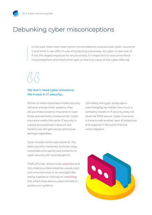 Biba A Guide To Cyber Insurance 2022 Page 20