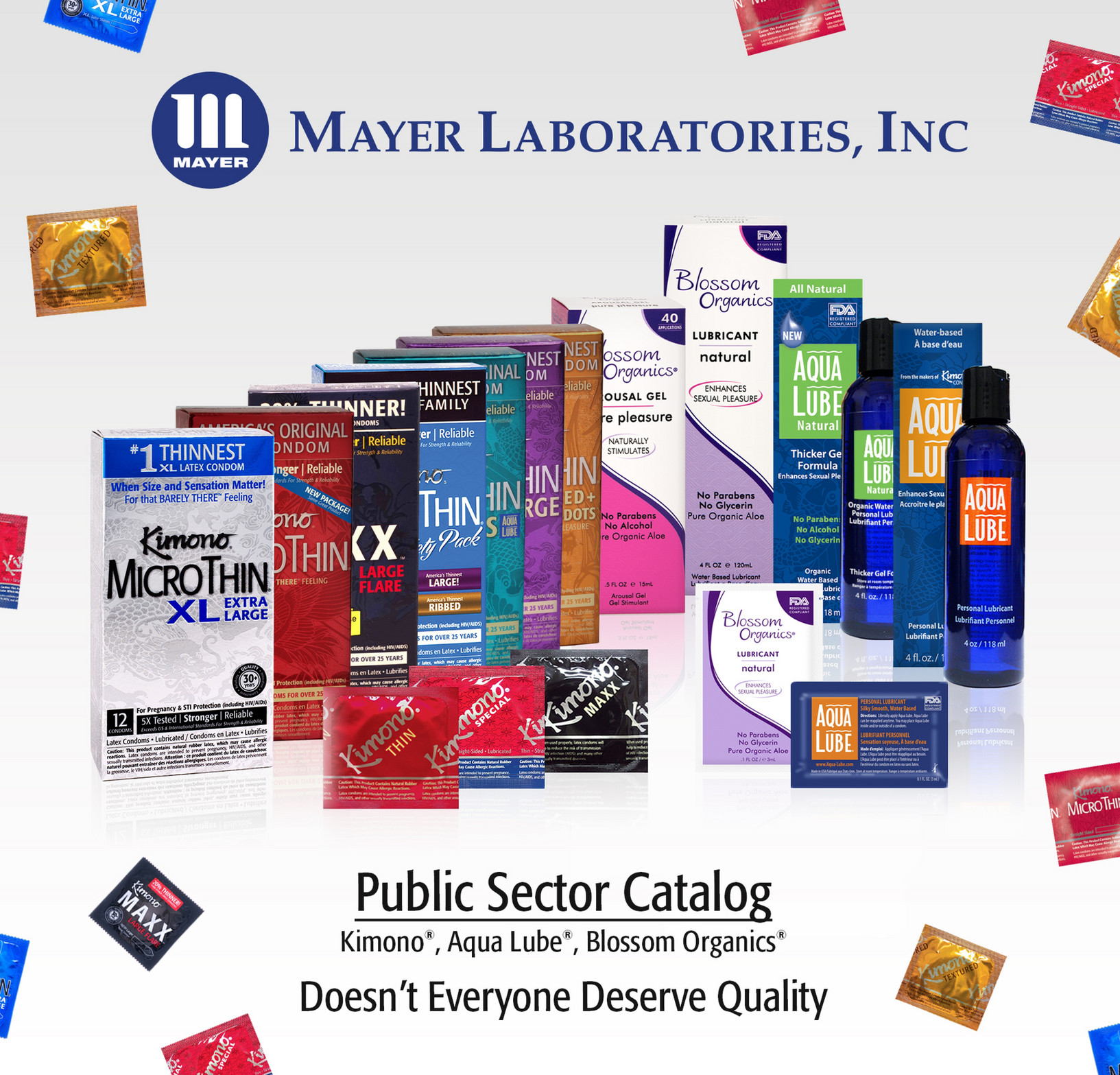 Mayer Laboratories Public Sector Catalog Page 1