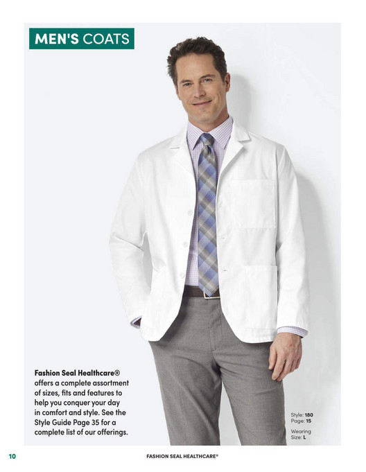 Scrub Authority Fashion Seal Healthcare Lab Coats & Protective