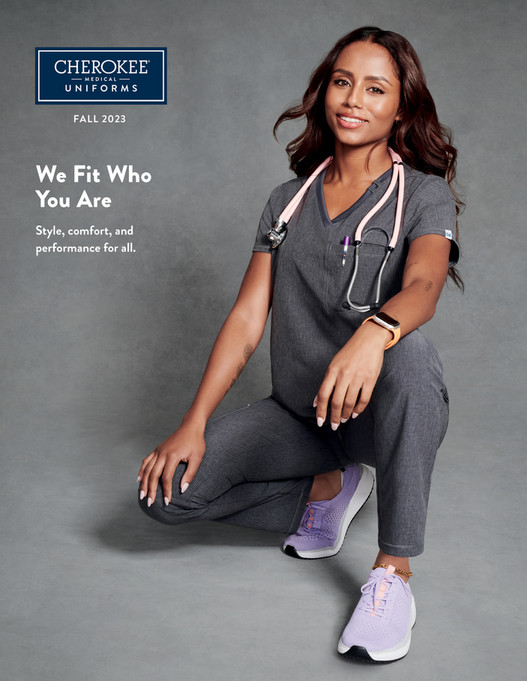 Scrub Authority Cherokee_Fall2023_Catalog Page 1